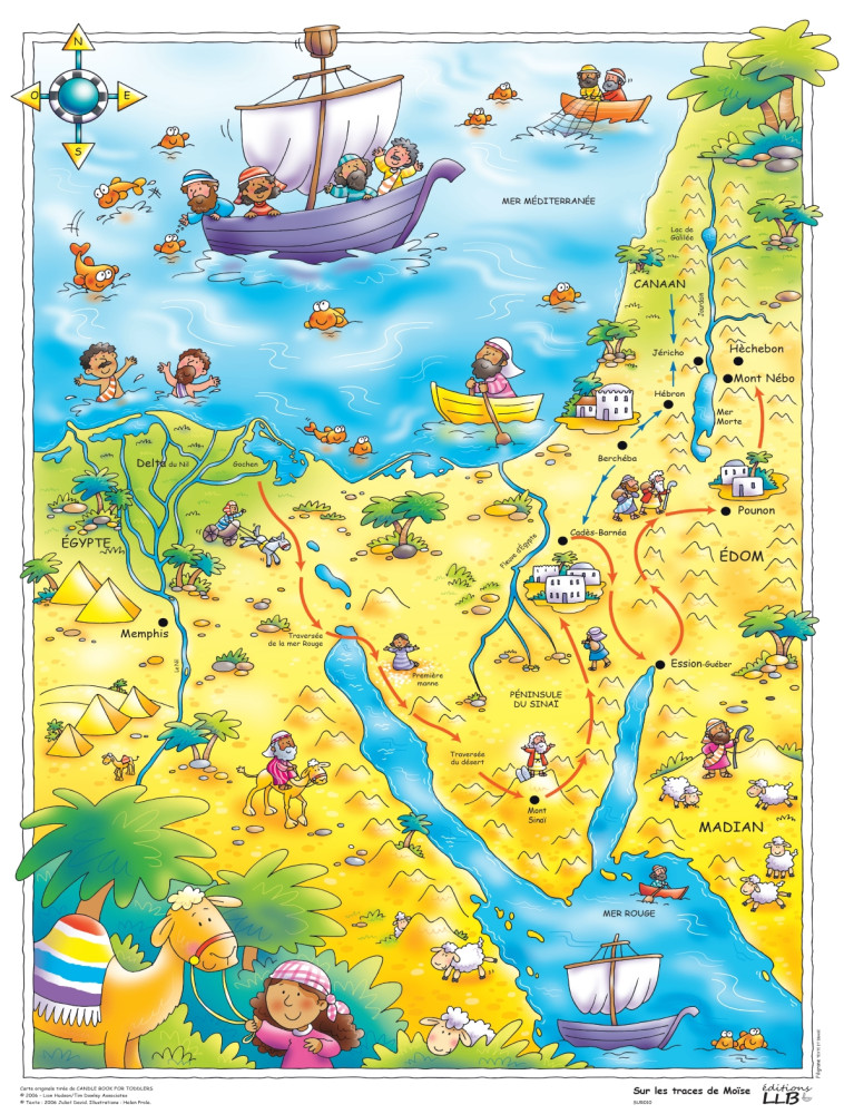 Poster Sur les traces de Moïse (42x59,4)
