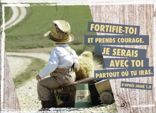 Magnet - Fortifie-toi et prends courage JOS. 1.9