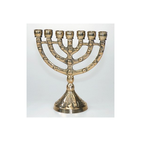 Ménorah 11cm doré