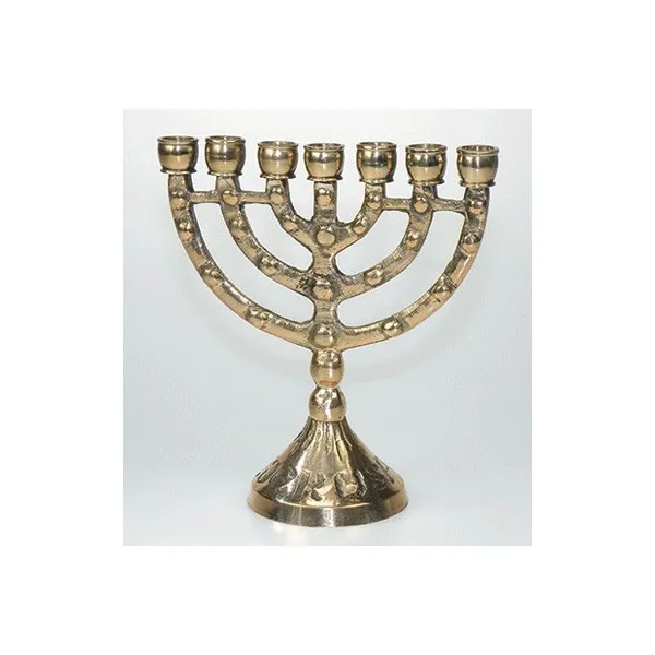 Ménorah 11cm doré