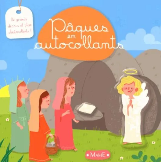 Pâques en autocollants