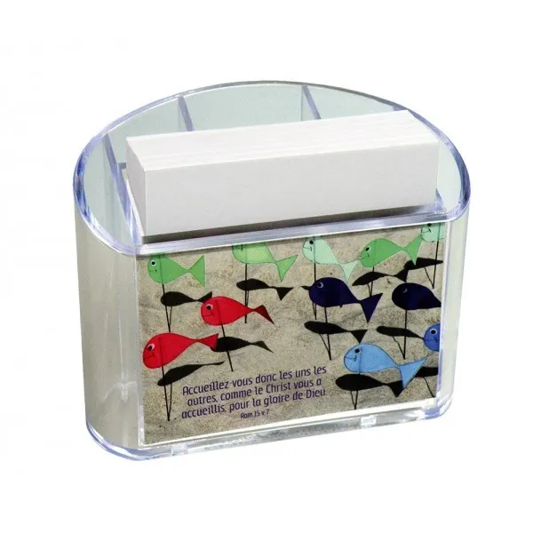 Porte-crayons Bloc Rom15:7