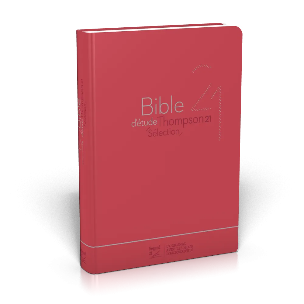 Bible SG21 Thompson souple rouge