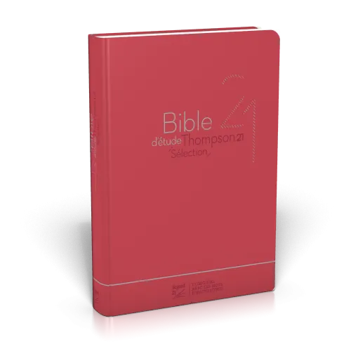Bible SG21 Thompson souple rouge