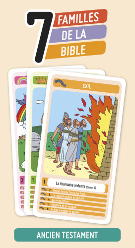 Jeu de 7 familles de la Bible - Ancien Testament