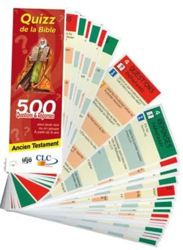 Quizz de la Bible - Ancien Testament - 500 Questions et réponses