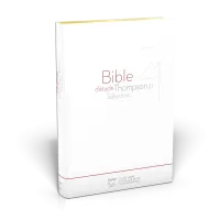 Bible SG21 Thompson souple blanc or