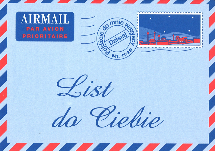 Lettre pour vous, Une (polonais)