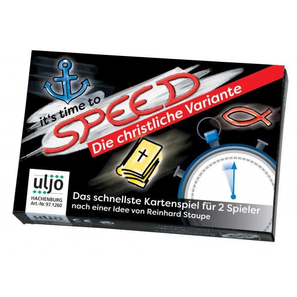Jeu de cartes Speed - La variante chrétienne