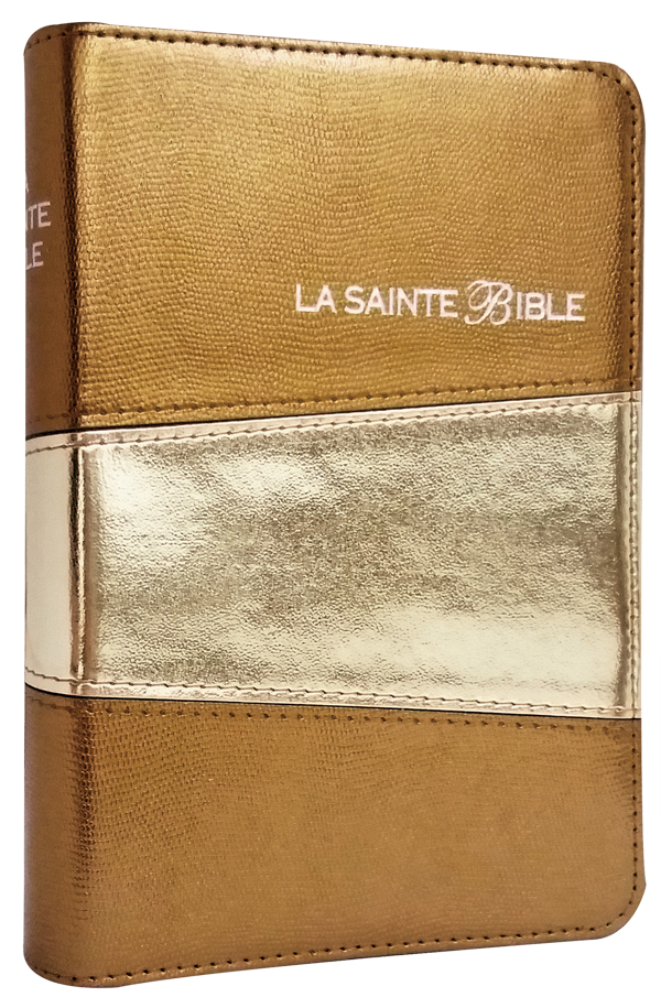 Bible Segond 1910 duo dorée or