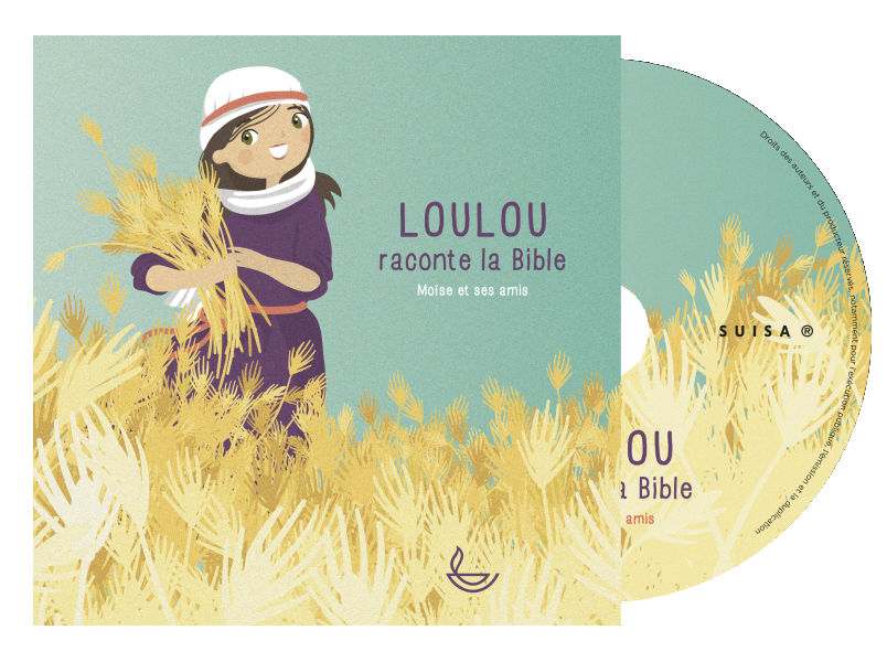 CD Loulou raconte la Bible - Moïse et ses amis (Tome 2)