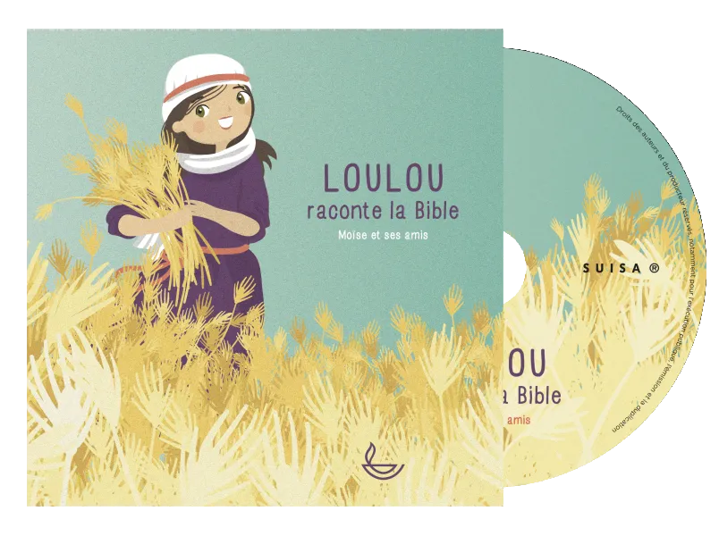 CD Loulou raconte la Bible - Moïse et ses amis (Tome 2)