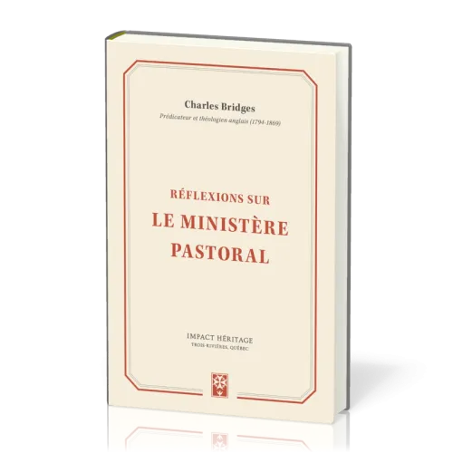 Réflexions sur le ministère pastoral