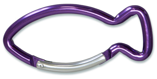 Mousqueton noir ICHTUS