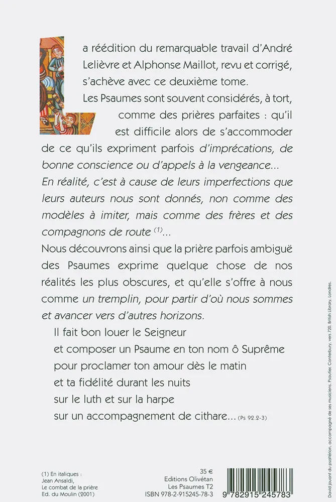 Psaumes, Les T2 - Ps 76 à 150