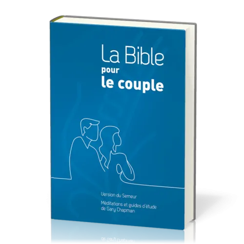 Bible Semeur pour le couple rigide bleu