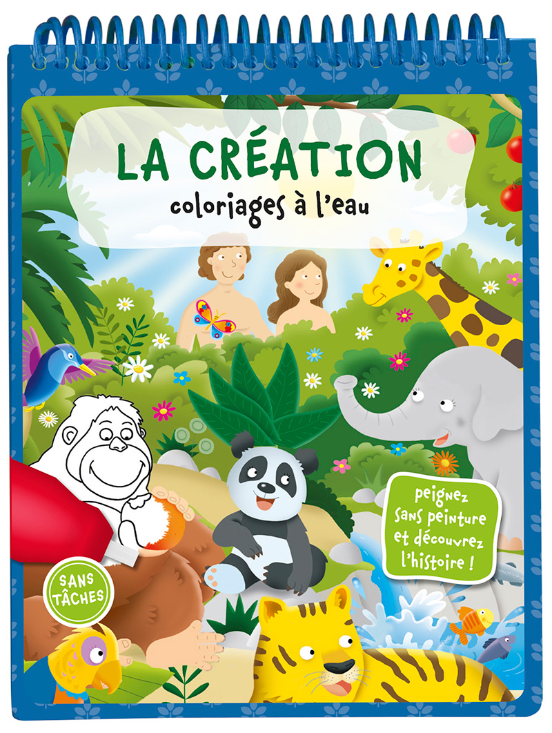 Coloriage à l'eau - Création