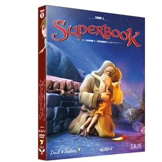 DVD Superbook Tome 1 - Saison 1, Episodes 1-3