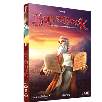 DVD Superbook Tome 2 - Saison 1, Episodes 4-6
