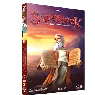 DVD Superbook Tome 2 - Saison 1, Episodes 4-6