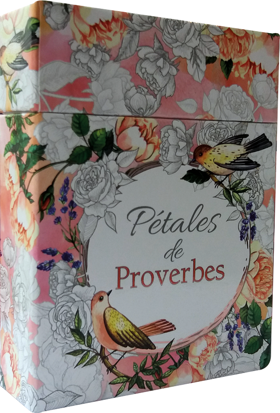 Pétales de Proverbes (Cartes à colorier)
