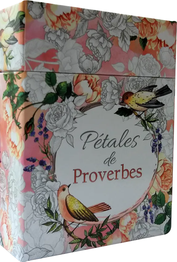 Pétales de Proverbes (Cartes à colorier)