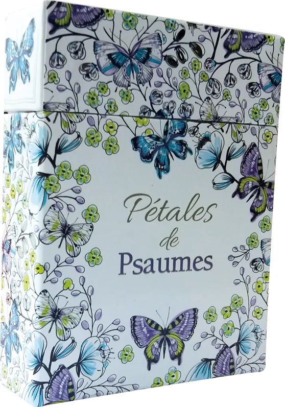 Pétales de Psaumes (Cartes à colorier)