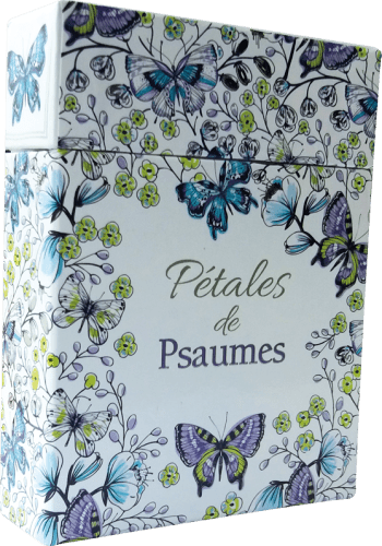 Pétales de Psaumes (Cartes à colorier)