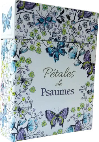 Pétales de Psaumes (Cartes à colorier)