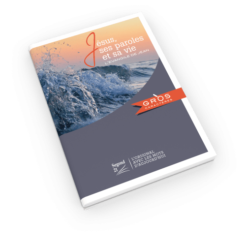 Evangile de Jean gros caractères Jésus, ses paroles et sa vie - SG21