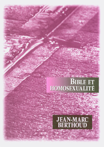 Bible et  homosexualite