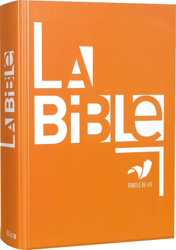 Bible PdV Gros caractères rigide orange