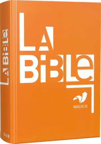 Bible PdV Gros caractères rigide orange