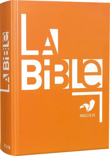 Bible PdV Gros caractères rigide orange