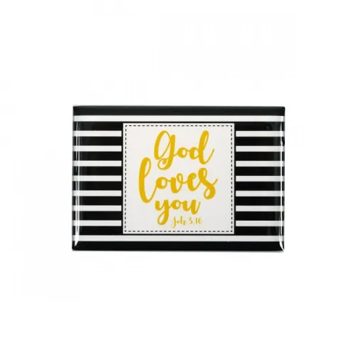 Magnet -  "God loves you"