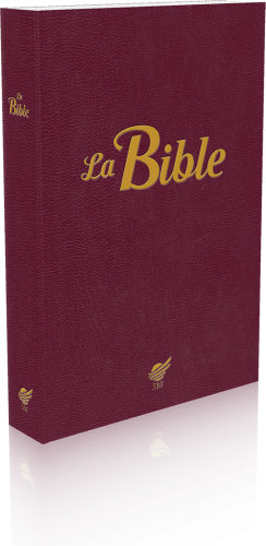 Bible Segond 1910 souple grenat - Paroles de Jésus en rouge