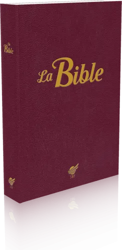 Bible Segond 1910 souple grenat - Paroles de Jésus en rouge