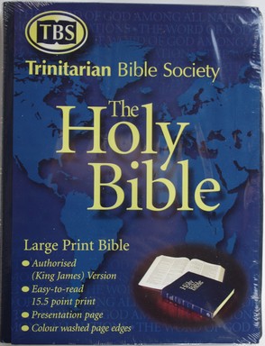 KJV The Holy Bible LP blue