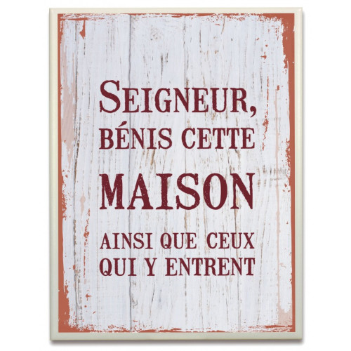 Céramique Seigneur bénisse cette maison ainsi que ceux qui y entrent