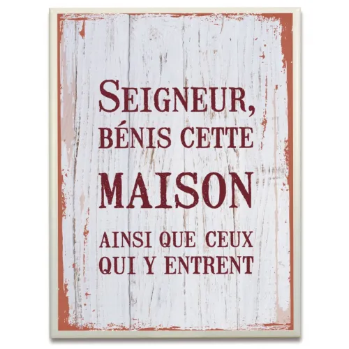 Céramique Seigneur bénisse cette maison ainsi que ceux qui y entrent