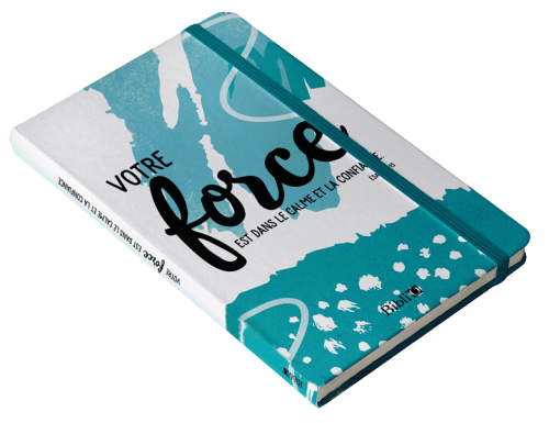 Carnet de notes : Votre force est dans le calme