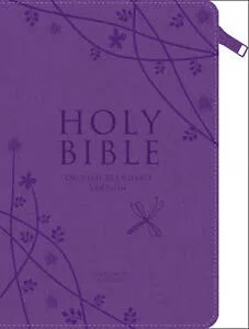 ESV Bible compact zip - purple