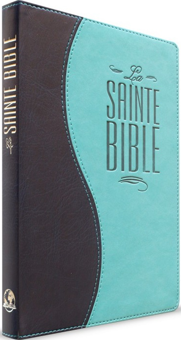 Bible Esaïe 55 souple Duo Bleu nuit/Turquoise