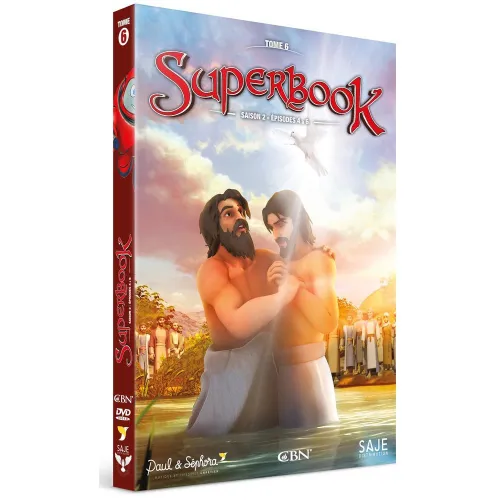 DVD Superbook Tome 6 - Saison 2, Episodes 4-6