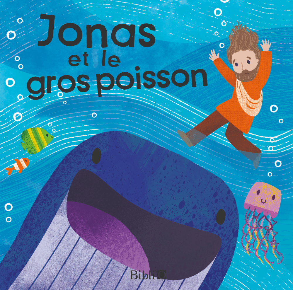 Jonas et le gros poisson livre pour le bain