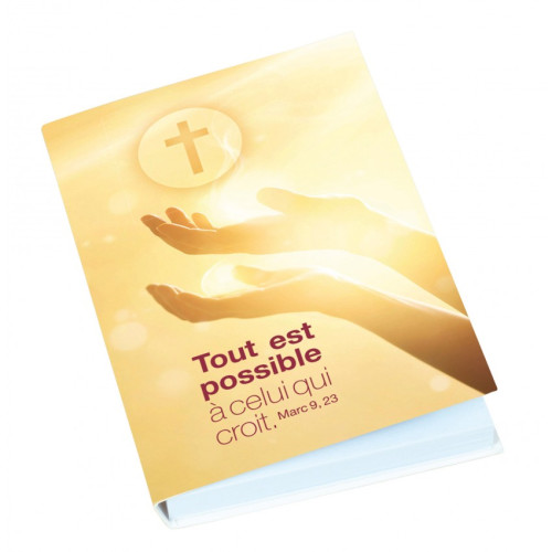 Mini bloc avec post-it Tout est possible - Marc 9:23