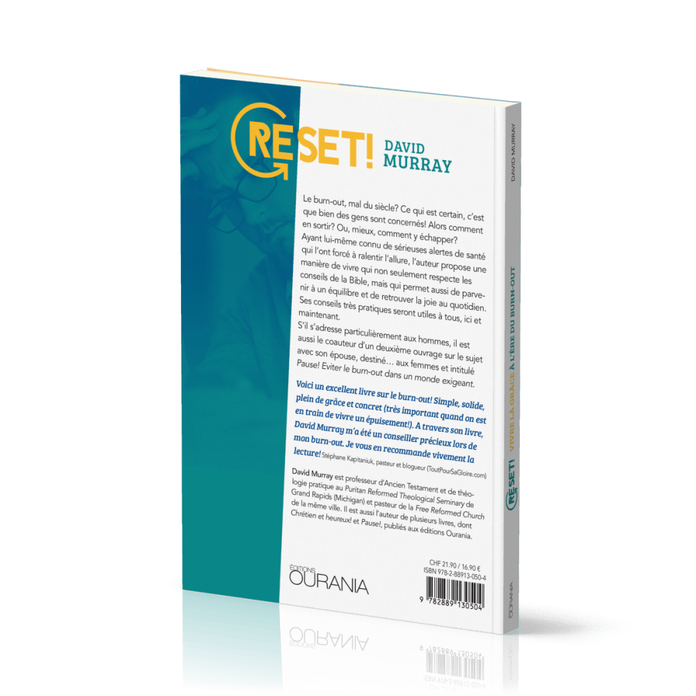 Reset! vivre la grâce à l'ére du Burn-out