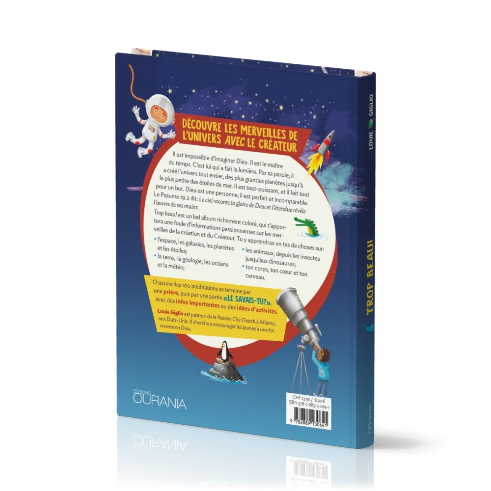 Trop beau! - 100 méditations sur Dieu et la création (relié)
