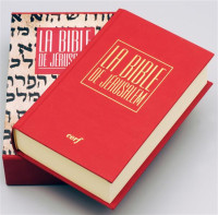 Bible de Jérusalem rigide rouge coffret