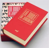 Bible de Jérusalem rigide rouge coffret